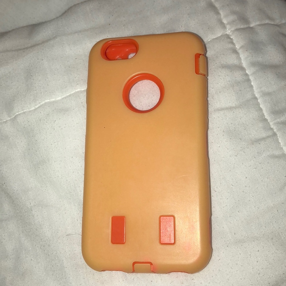 iPhone 6 orange protective case
